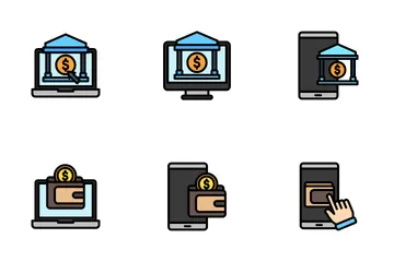Finanztechnologie Symbolpack