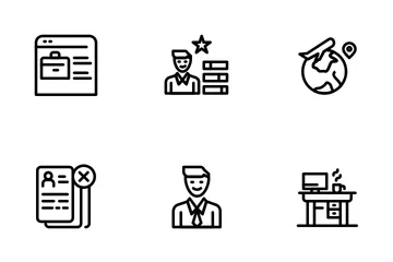 Find A Job Icon Pack