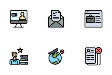 Find A Job Icon Pack