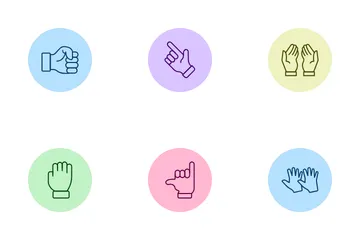 Finger Actions Icon Pack