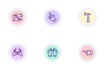 Finger Actions Icon Pack