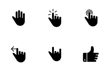 Finger Swipe Icon Pack