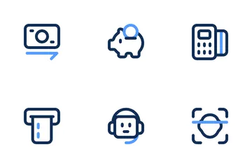 Fintech` Icon Pack