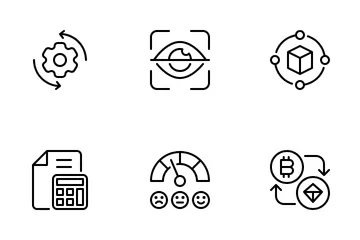 Fintech Element Icon Pack