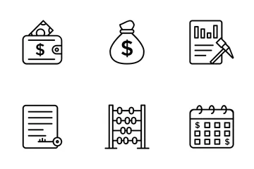 Fintech-elements Icon Pack