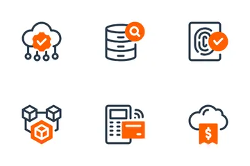 Fintech Paquete de Iconos