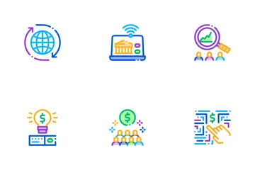 Fintech Innovation Icon Pack