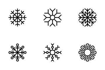 Fiocco di neve Icon Pack