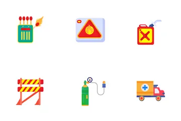 Fire Extinguisher Icon Pack