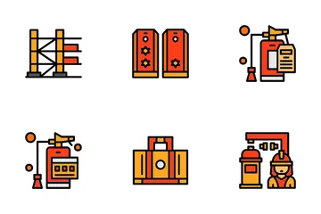 Fire Fighter Icon Pack