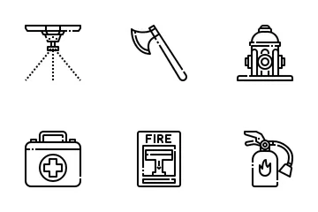 Fire Fighter Icon Pack