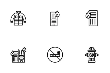 Fire Fighter Icon Pack