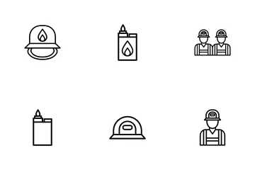 Fire Fighter Icon Pack