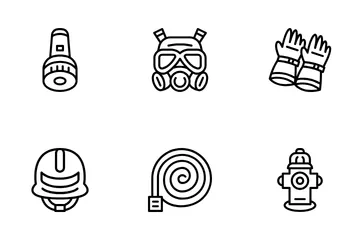 Fire Fighter Icon Pack