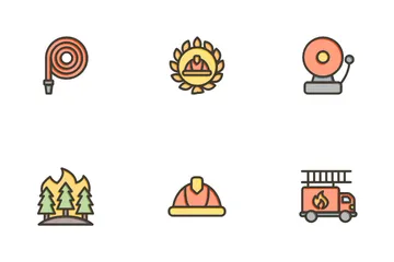 Fire Fighter Icon Pack