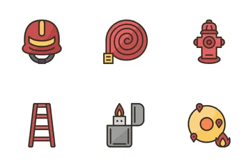 Fire Fighter Icon Pack