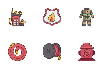 Fire Fighter Icon Pack