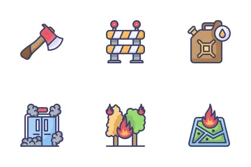 Fire Fighter Icon Pack