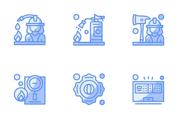 Fire Fighter Icon Pack