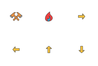Fire Fighting Icon Pack