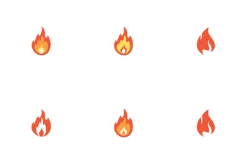 Fire Flame Icon Pack