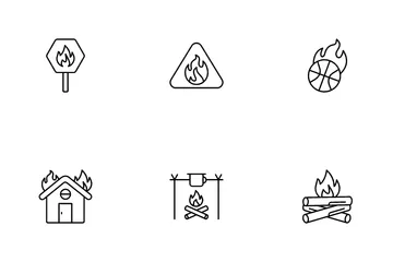Fire Flame Vol 1 Icon Pack