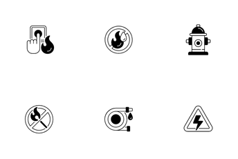 Fire Safety Icon Pack