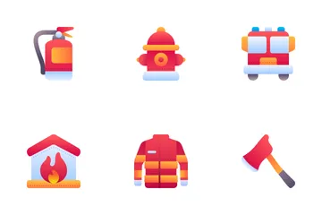 Firefighter Icon Pack