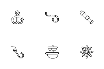 243 Fishing Rope Line Icon Packs - Free in SVG, PNG, ICO - IconScout