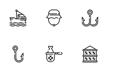 Fishing Icon Pack