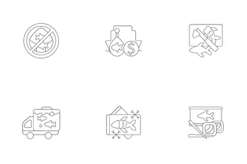Fishing Industry Icon Pack