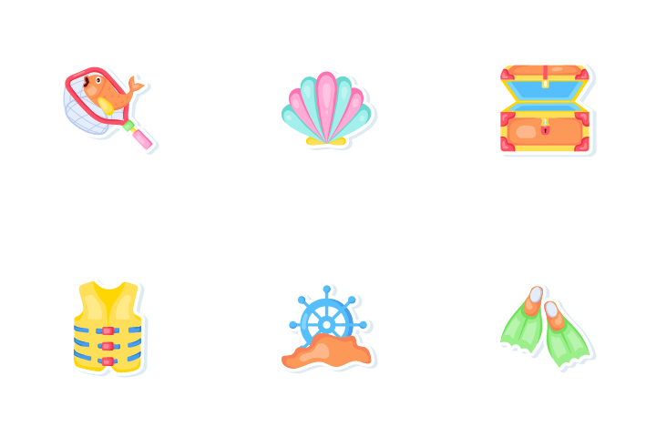 Fishing Stickers PNG