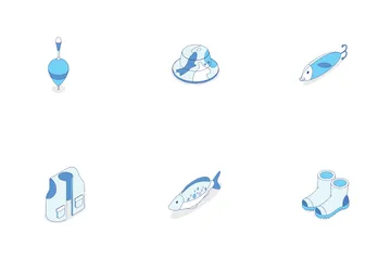 Fishing Tool Icon Pack