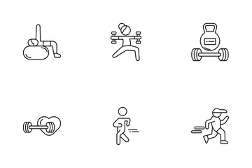 Fitness Pacote de Ícones