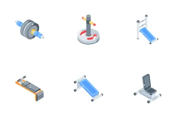 Fitness And Exercise Icon Pack