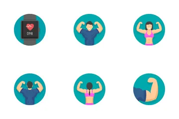Fitness And Gym Icon Pack