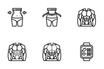 Fitness And Gym Icon Pack