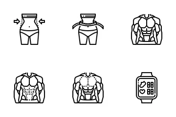 Fitness And Gym Icon Pack