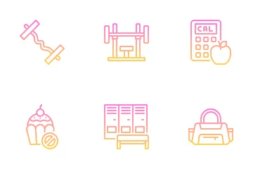 Fitness And Gym Icon Pack