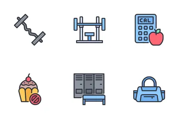 Fitness And Gym Icon Pack