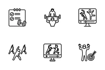 Fitness And Gym Icon Pack