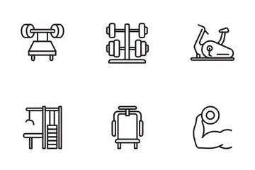 Fitness And Gym Icon Pack