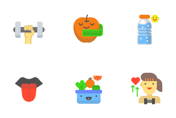 Fitness And Health Icon Pack