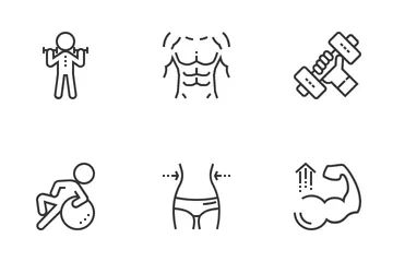 Fitness And Health Icon Pack