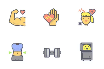 Fitness And Health Icon Pack