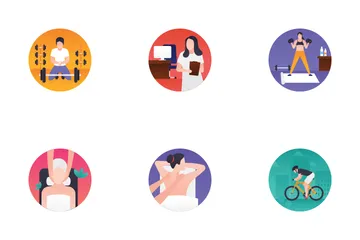 Fitness And Spa Icon Pack