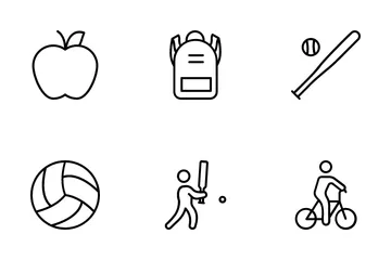 Fitness And Supports Icon Pack