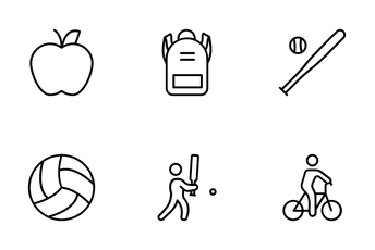 Fitness And Supports Icon Pack