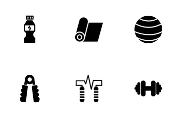 Fitness And Training Icon Pack