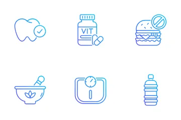 Fitness And Wellness Icon Pack